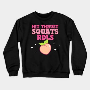 Glute Training Exercises - fitness design Crewneck Sweatshirt